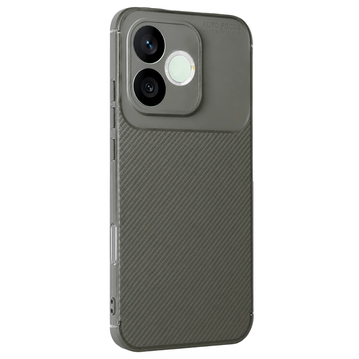 Huawei Honor 600 Lite Auto Focus Karbon Kapak - Gri