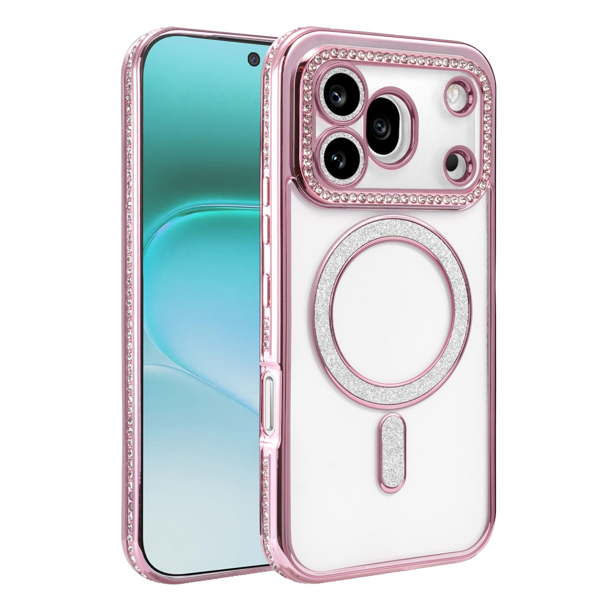 Huawei Honor 600 Pro Joke Simli Magneticsafe Kılıf - Pembe