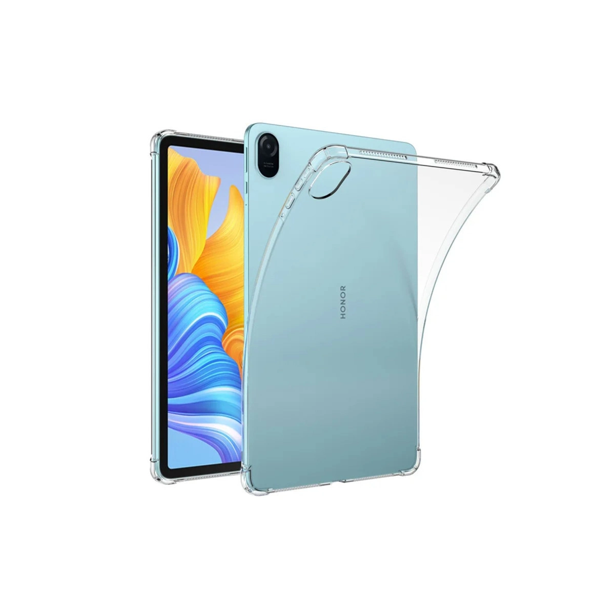 Huawei Honor Pad 8 12 Kılıf Anti Shock Tablet Silikon - Şeffaf