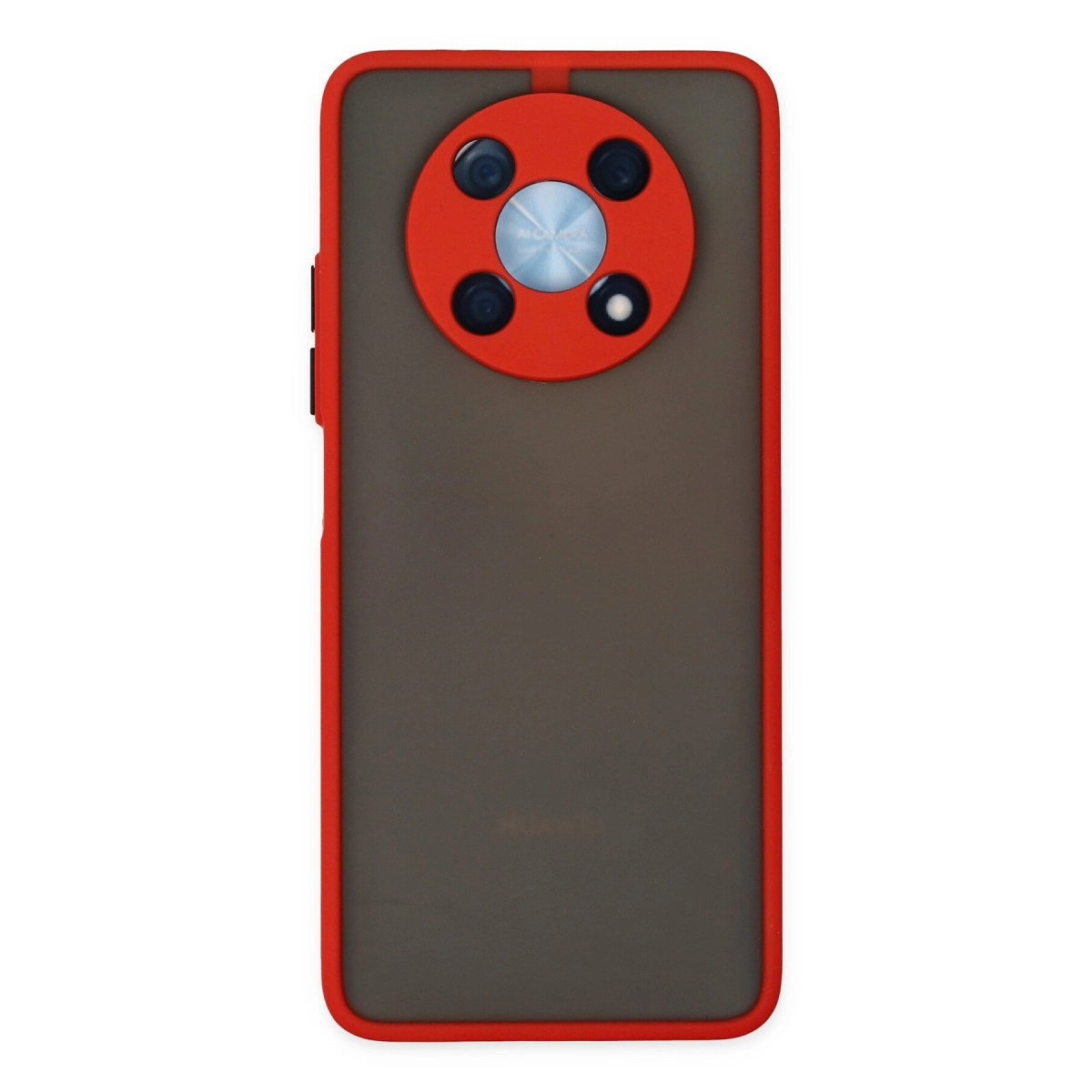 Huawei Nova Y90 Kılıf Montreal Silikon Kapak - Kırmızı
