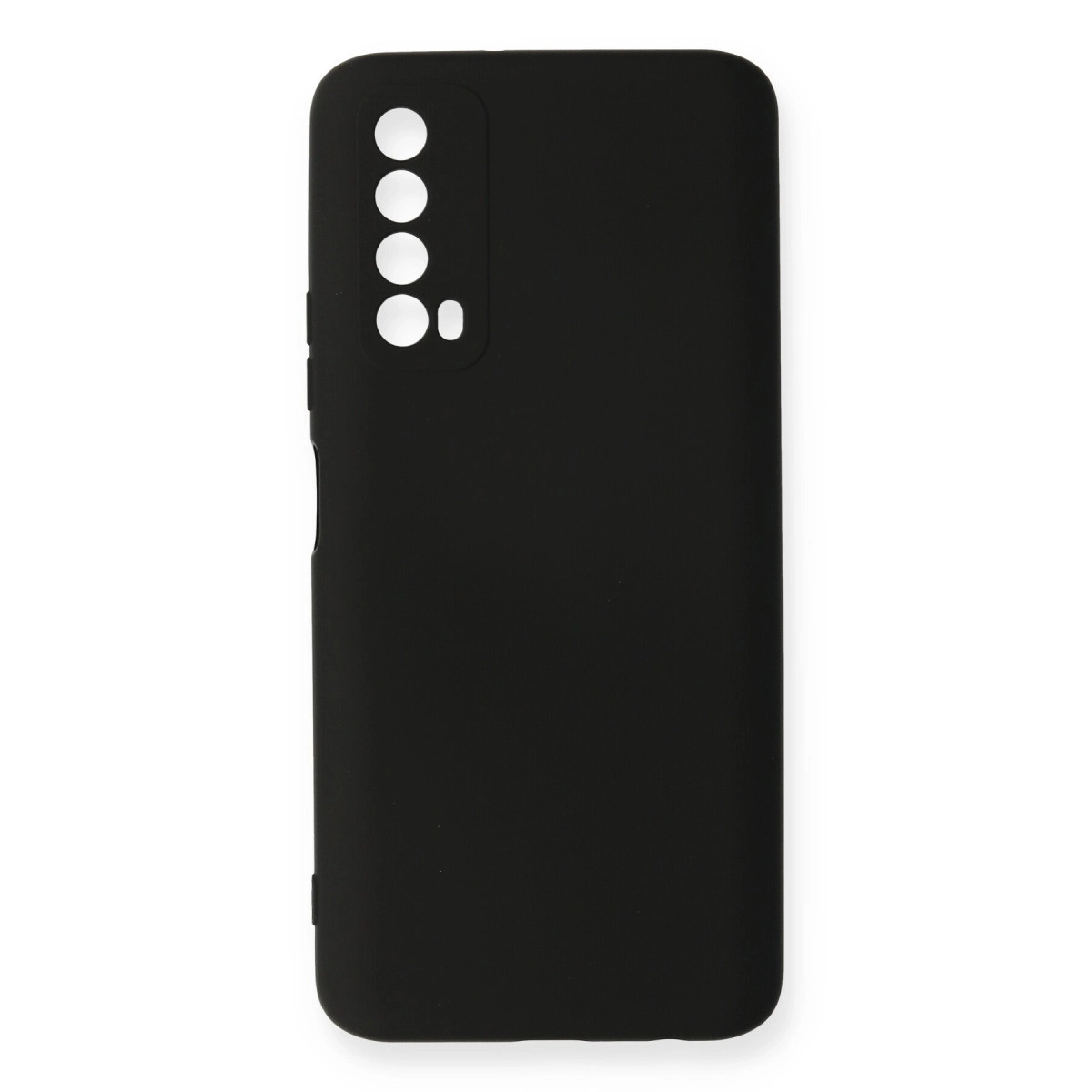 Huawei P Smart 2021 Kılıf Nano İçi Kadife Silikon - Siyah