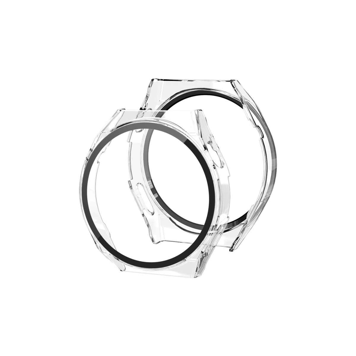 Huawei Watch Gt2 46mm Dota Camlı Kasa Ekran Koruyucu - Şeffaf
