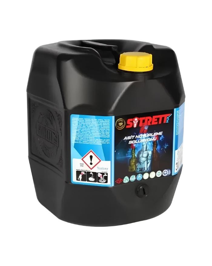 SİTRETT MX Asit Nötrleme Solüsyonu Endüstriyel 20 Kg.