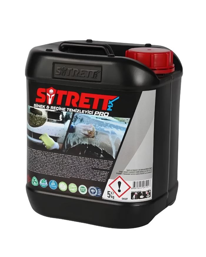 SİTRETT MX Kuş Pisliği Sinek Böcek Reçine Temizleyici Pro 5 kg