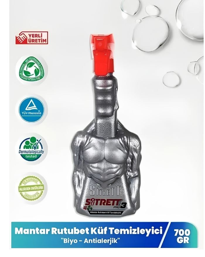 SİTRETT MX Mantar & Rutubet & Küf Temizleyici Pro 700 Gr.