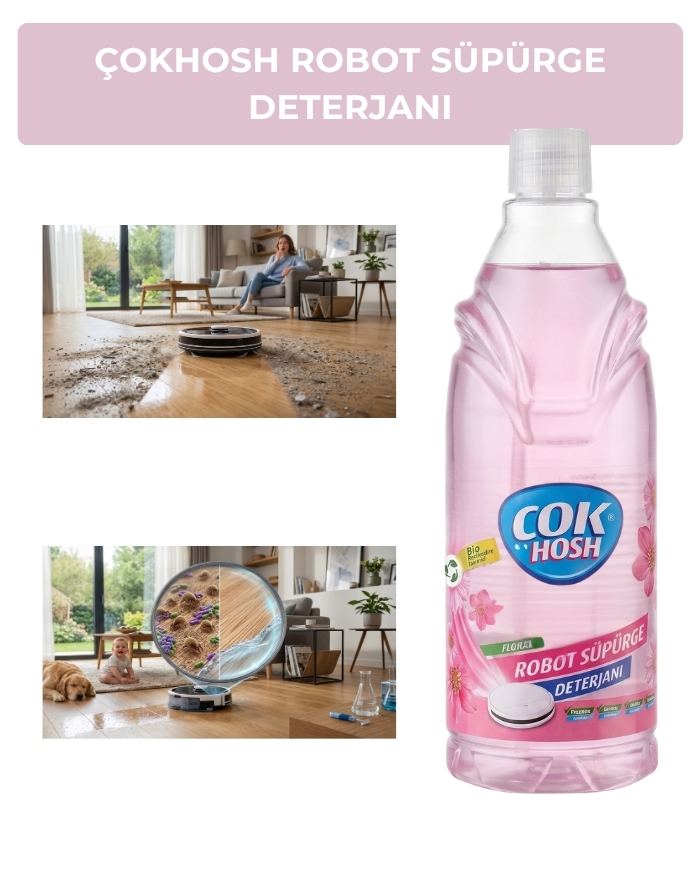 Çokhosh Robot Süpürge Deterjanı 700 Ml.