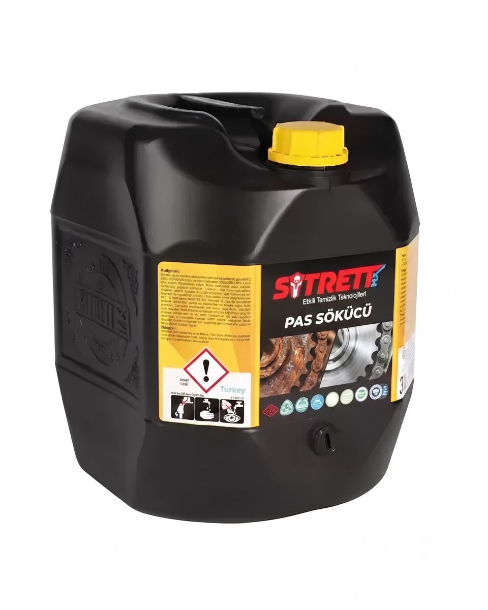 SİTRETT MX Pas Sökücü Asidik Endüstriyel 20 Kg