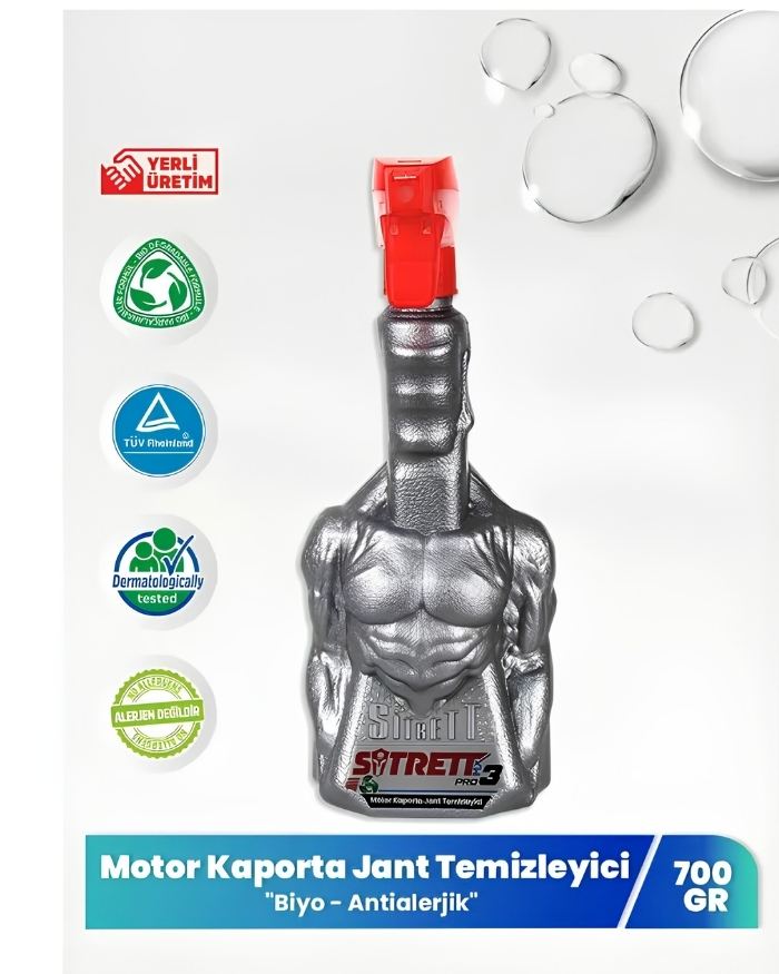 SİTRETT MX Motor & Kaporta & Jant Hızlı Temizleyici Pro 700 Gr.