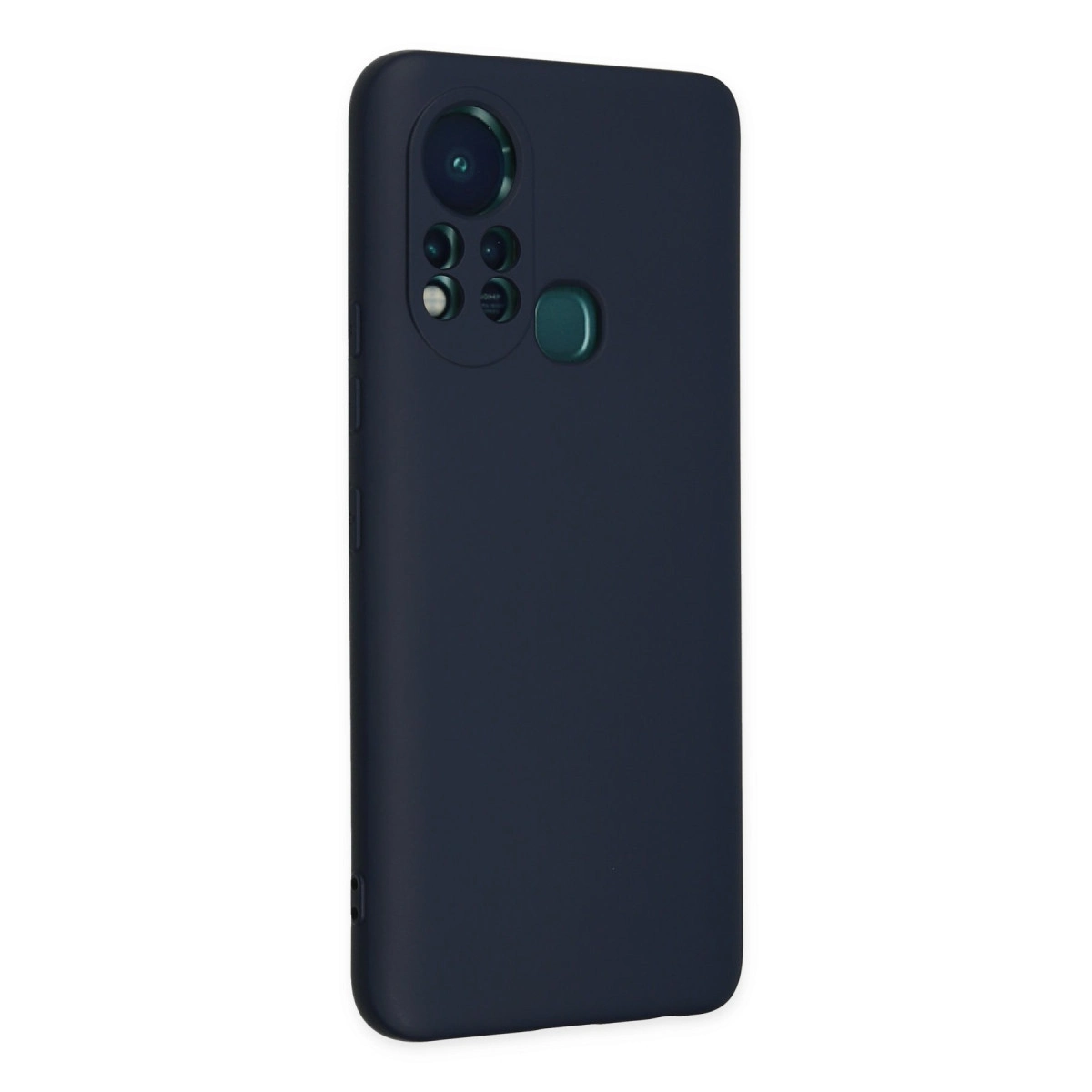İnfinix Hot 11s Kılıf Nano İçi Kadife Silikon - Lacivert