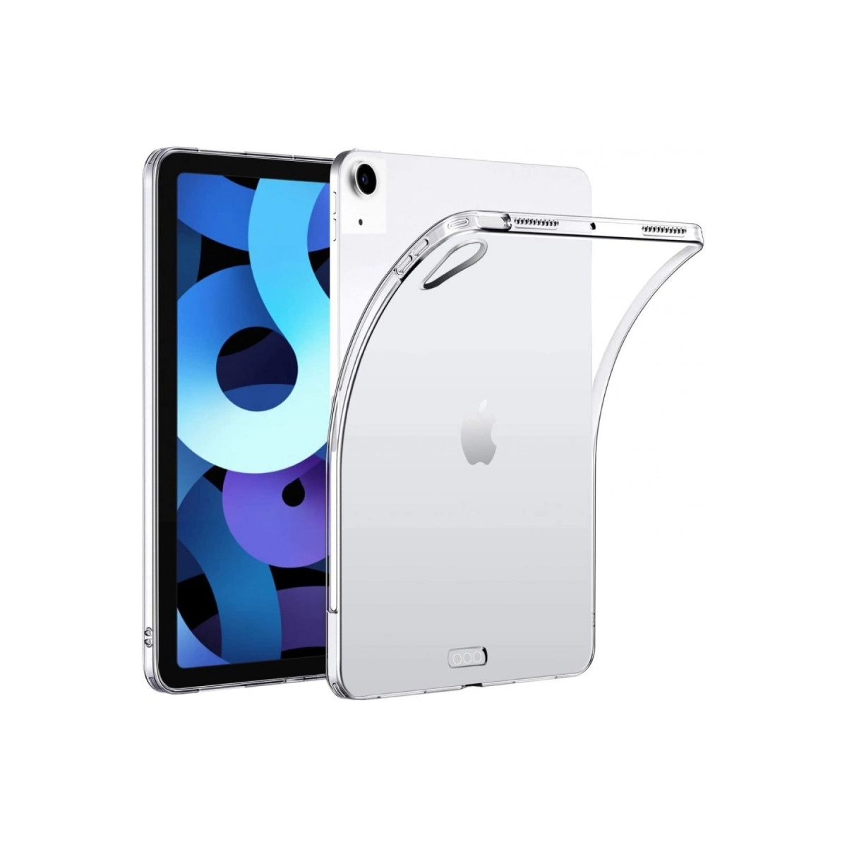 İpad Air 5 (2022) Kılıf Tablet Şeffaf Silikon