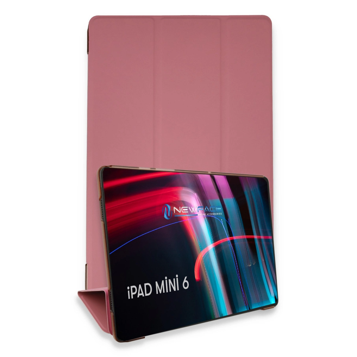 İpad Mini 6 Kılıf Tablet Smart Kılıf - Pembe
