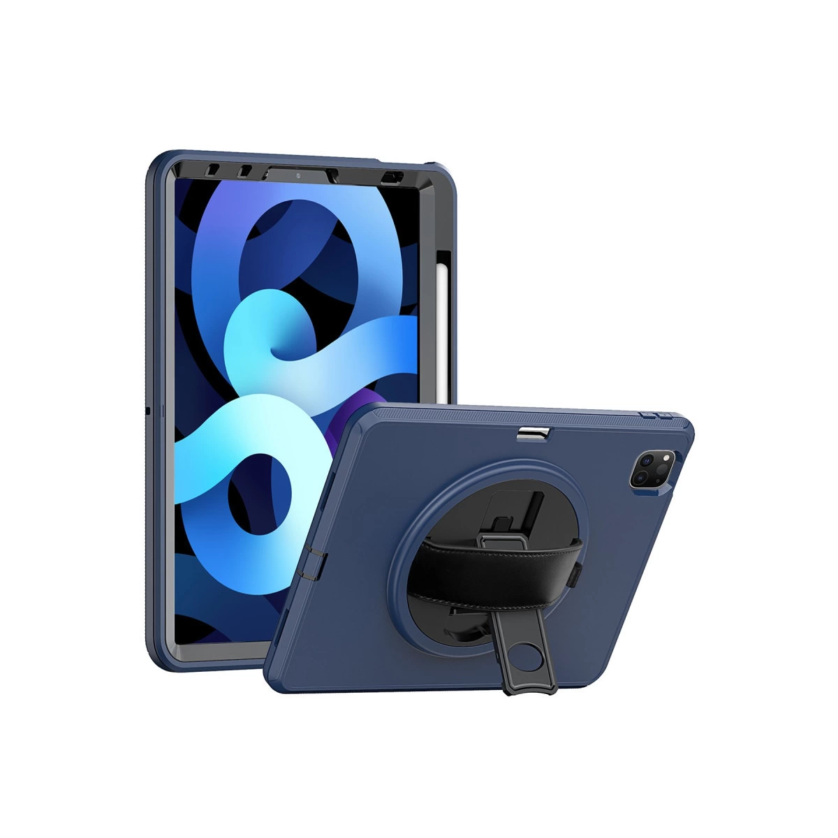 İpad Pro 11 (2018) Kılıf Hand Strap Tablet Kılıfı - Lacivert