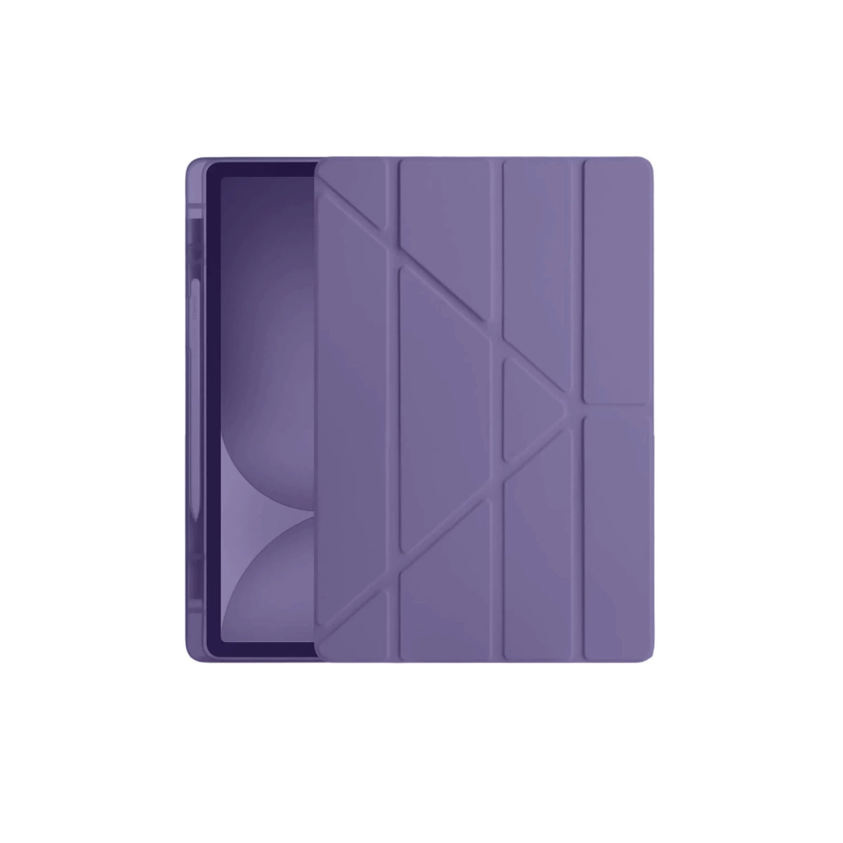 İpad Pro 11 (2024) Kılıf Kalemlikli Hugo Tablet Kılıfı - Mor