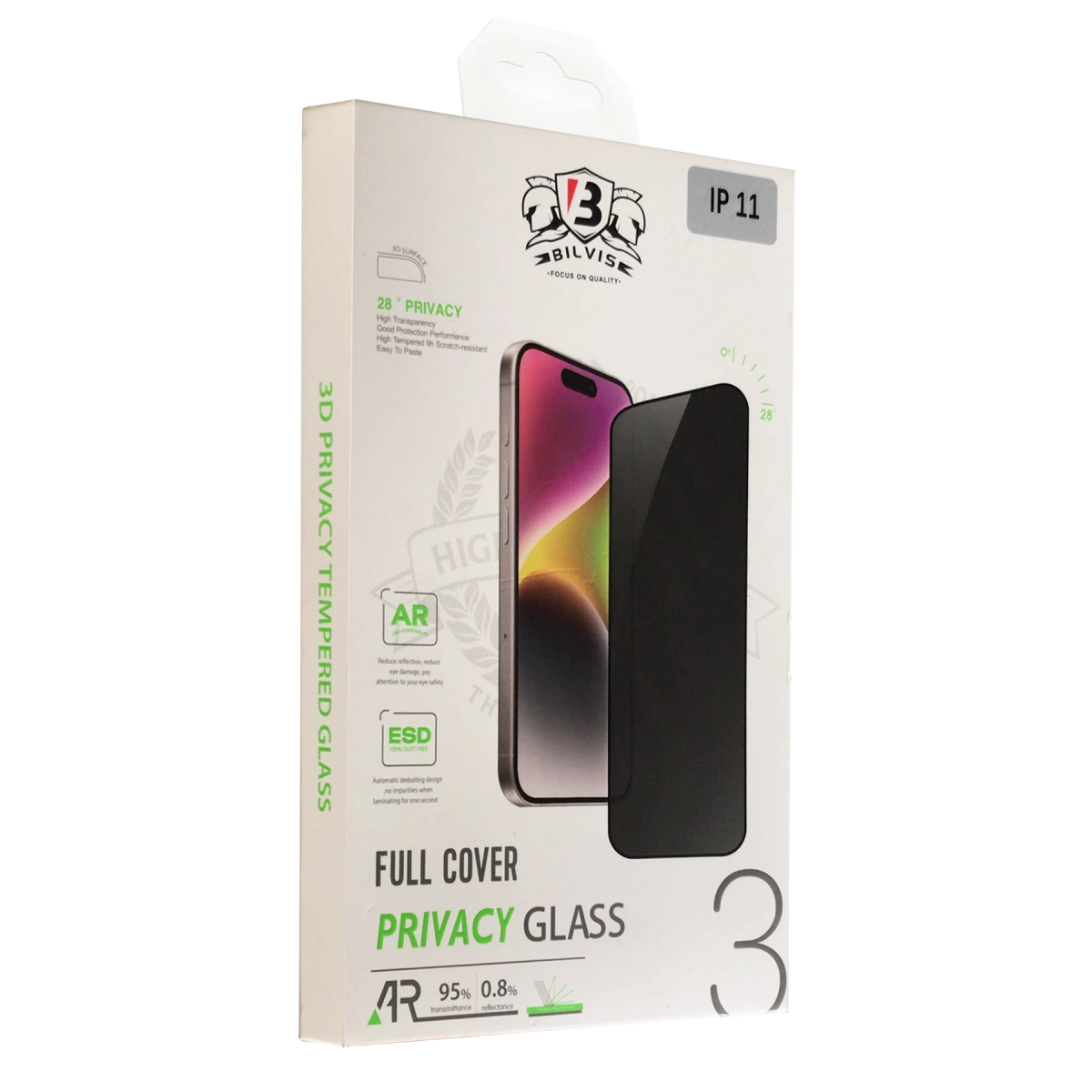İphone 11 Bilvis 3d Hayalet Cam Ekran Koruyucu