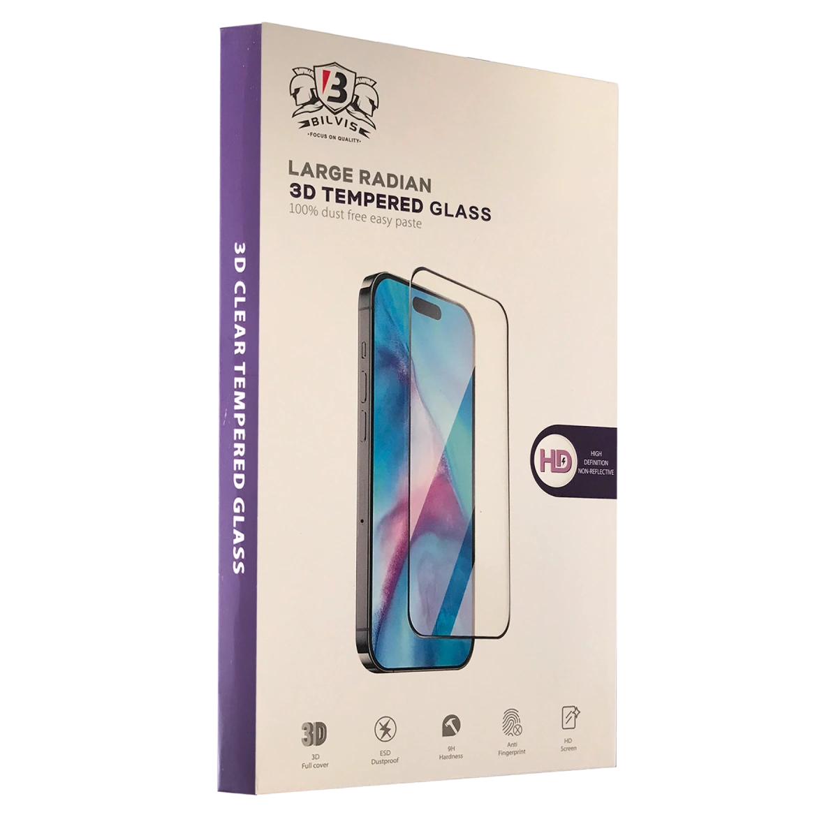 İphone 11 Bilvis 3d Radian Cam Ekran Koruyucu