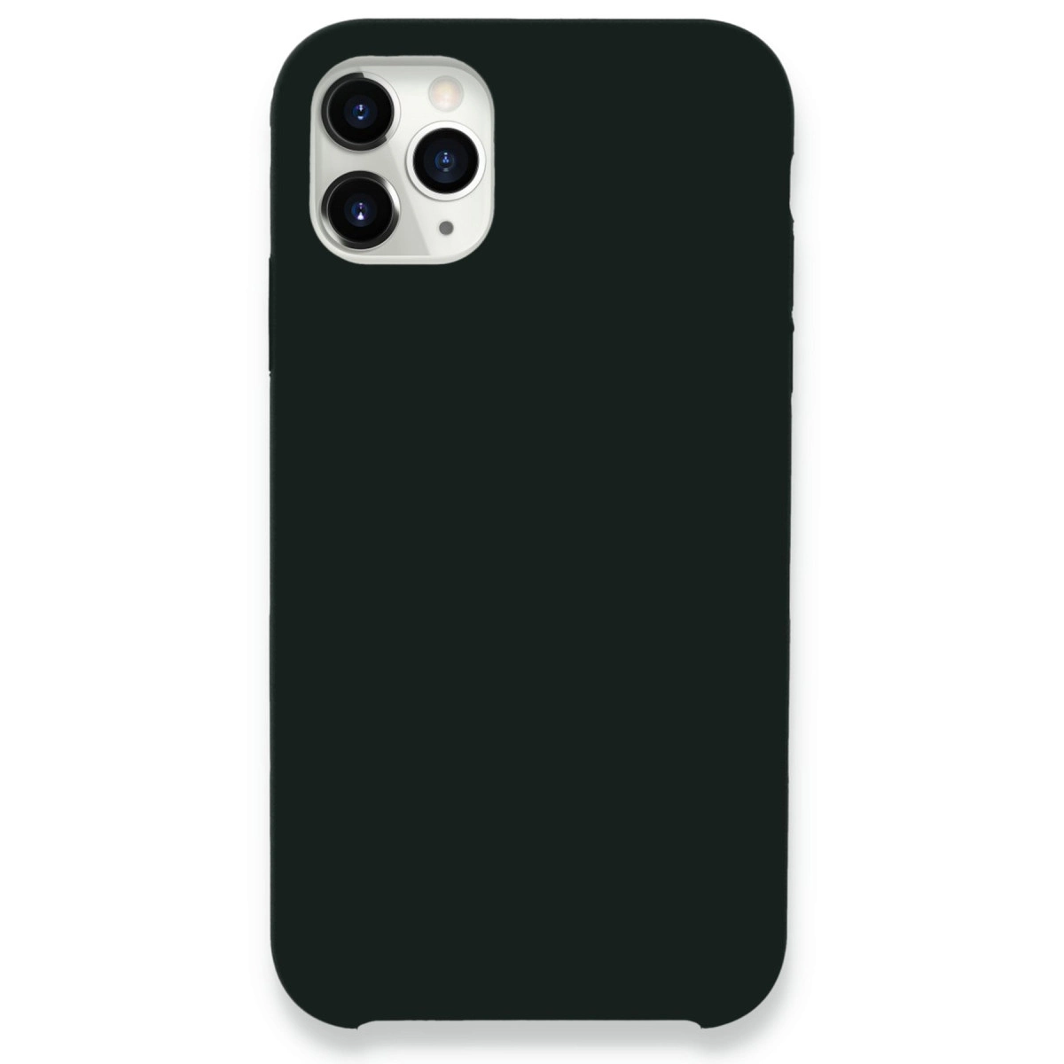 İphone 11 Pro Max Kılıf Lansman Legant Silikon - Koyu Yeşil