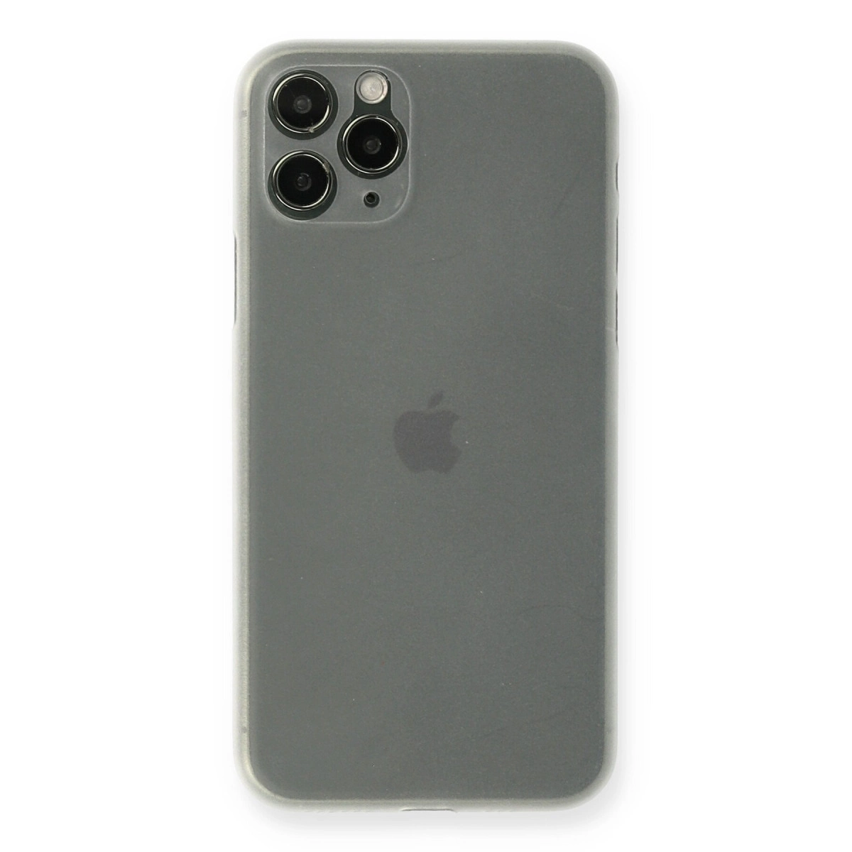 İphone 11 Pro Max Kılıf Pp Ultra İnce Kapak - Beyaz