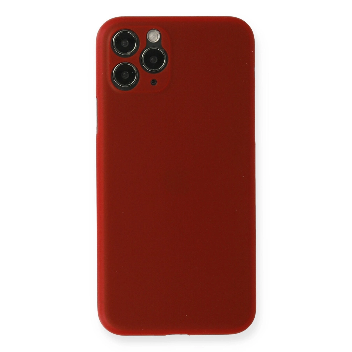 İphone 11 Pro Max Kılıf Pp Ultra İnce Kapak - Kırmızı