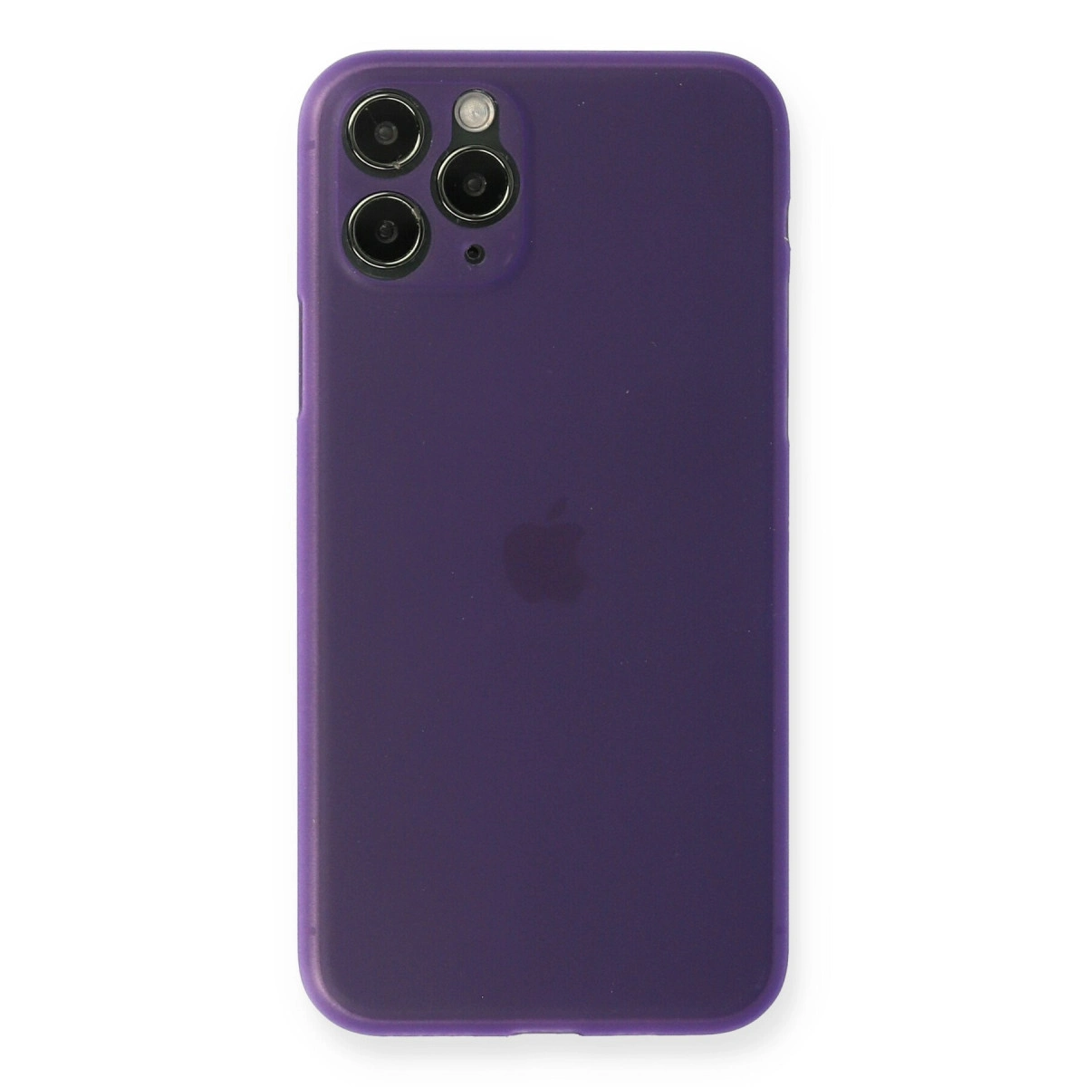 İphone 11 Pro Max Kılıf Pp Ultra İnce Kapak - Mor