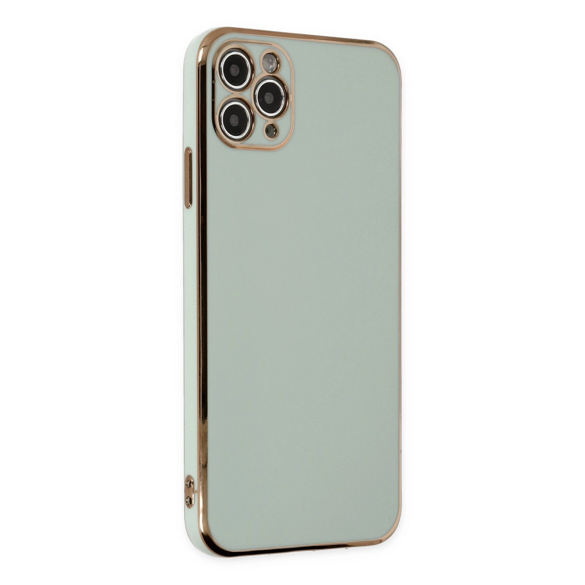 İphone 11 Pro Max Kılıf Volet Silikon - Açık Yeşil