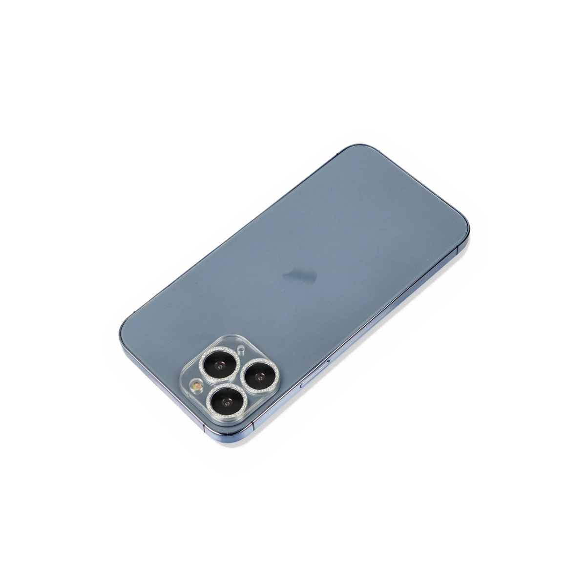 İphone 11 Pro Max Shine Kamera Lens Koruma Cam - Gümüş