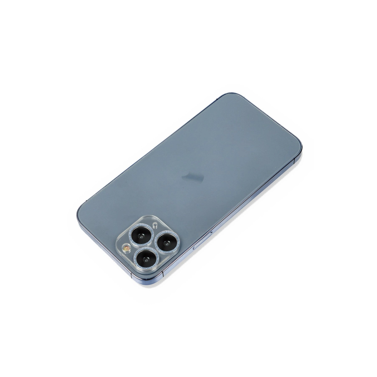 İphone 11 Pro Max Shine Kamera Lens Koruma Cam - Sierra Blue