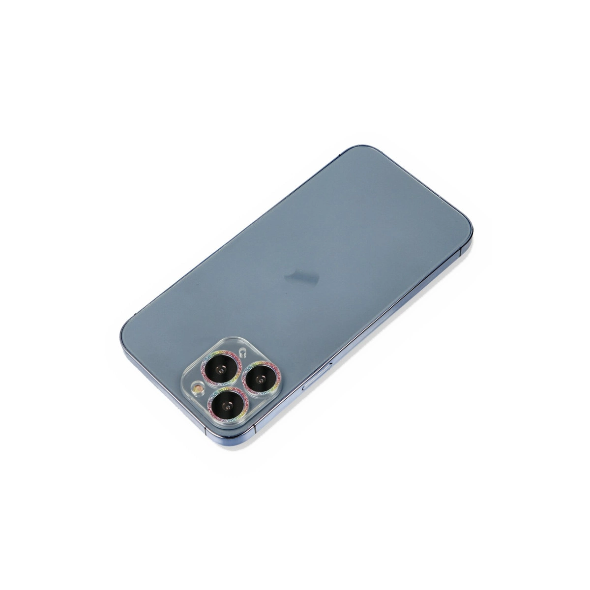 İphone 11 Pro Shine Kamera Lens Koruma Cam - Rainbow
