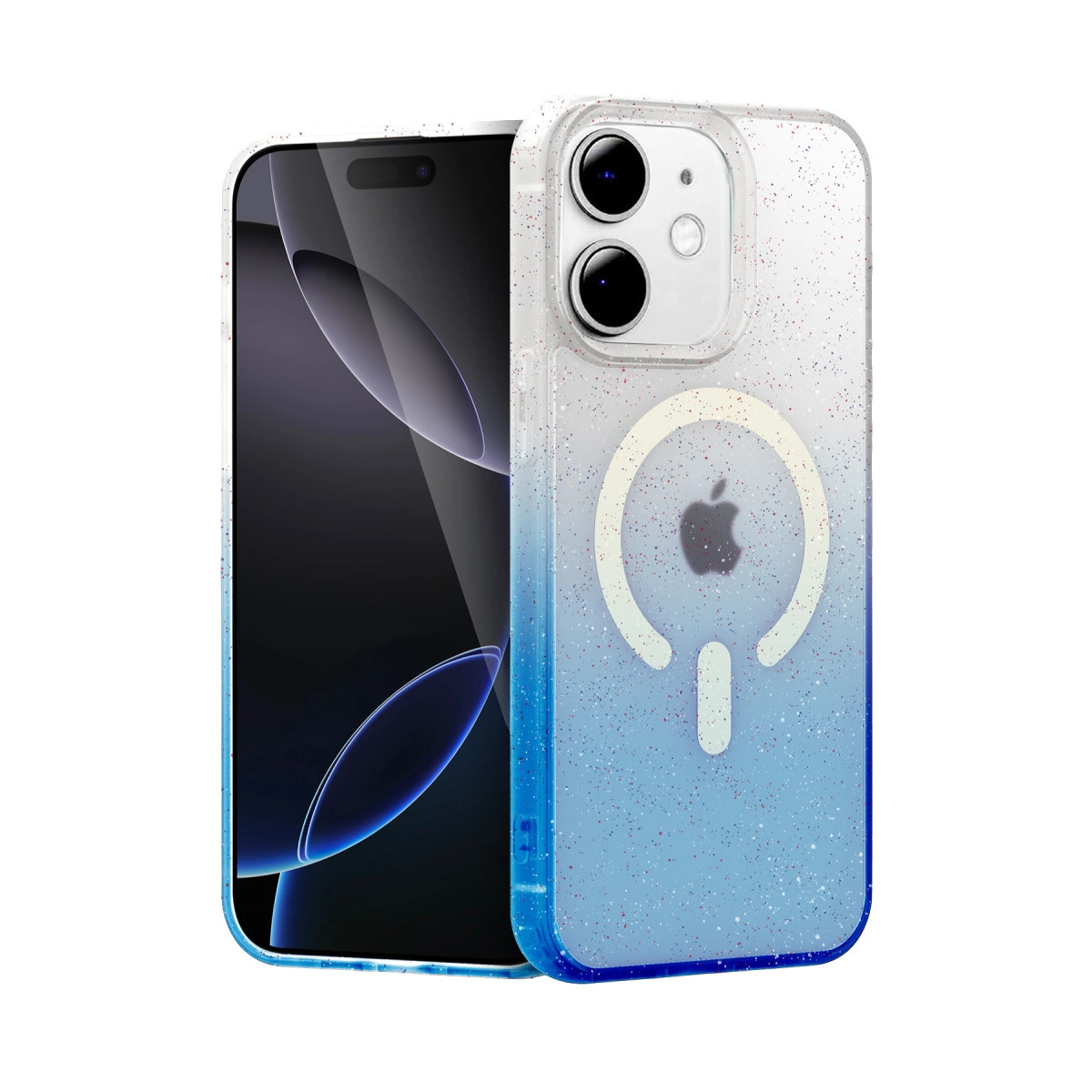 İphone 11 Pummel Shiny Magsafe Kapak - Mavi