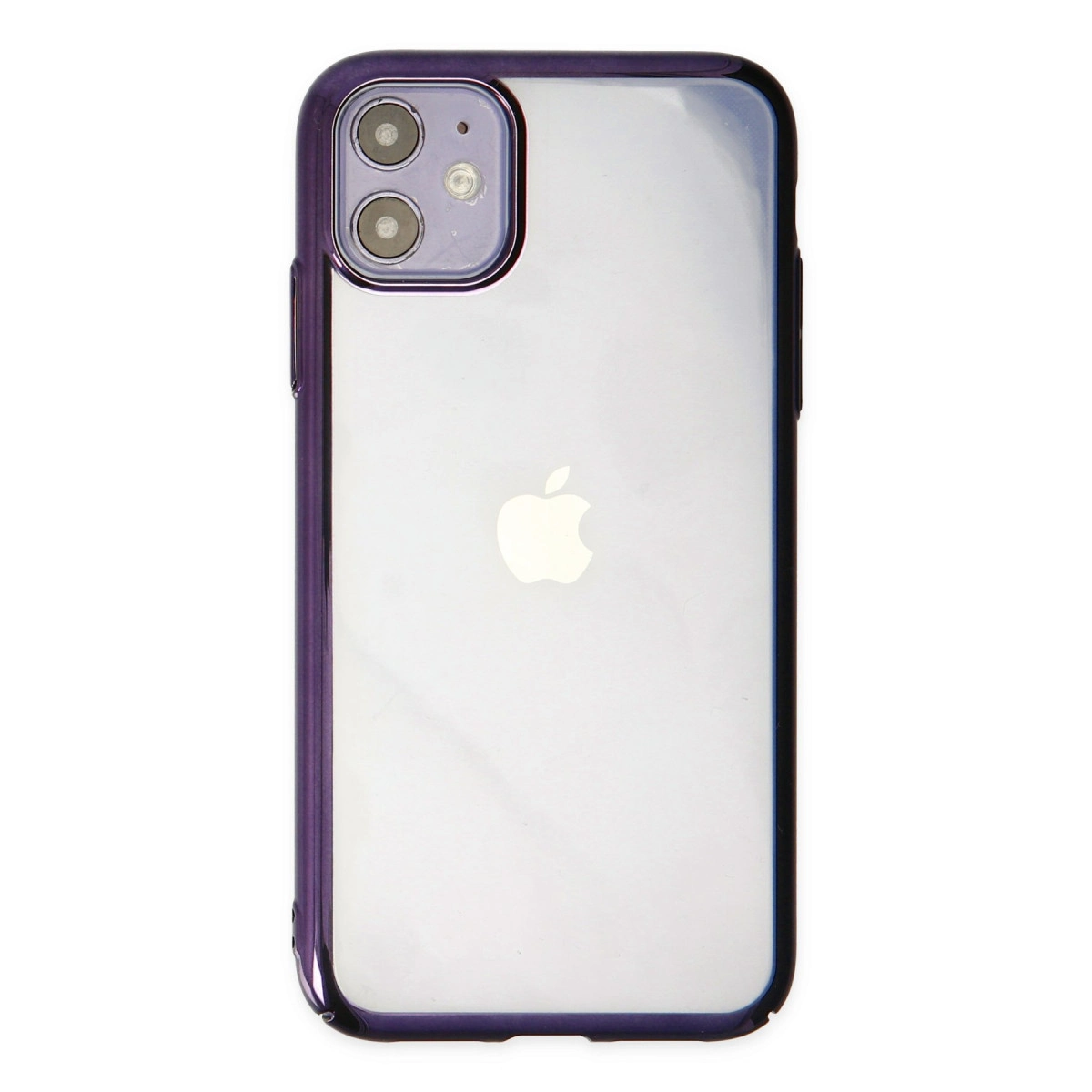 İphone 12 Kılıf Element Silikon - Mor
