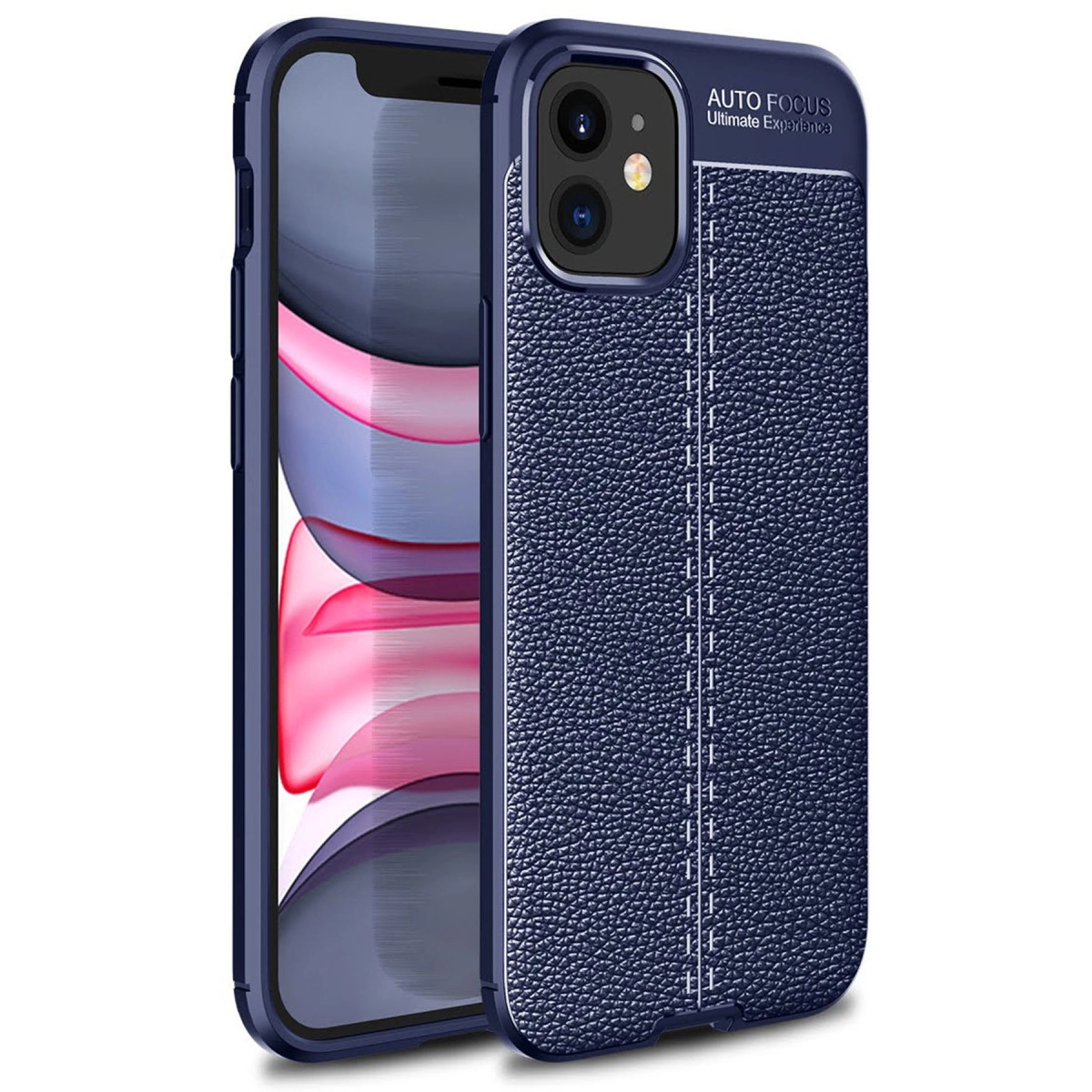 İphone 12 Mini Kılıf Auto Focus Kapak - Lacivert