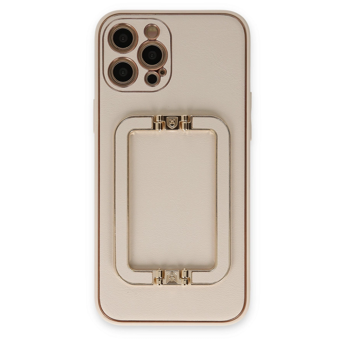 İphone 12 Pro Kılıf Coco Elit Kapak - Gold
