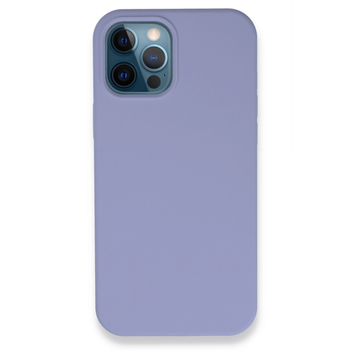 İphone 12 Pro Kılıf Lansman Legant Silikon - Lila