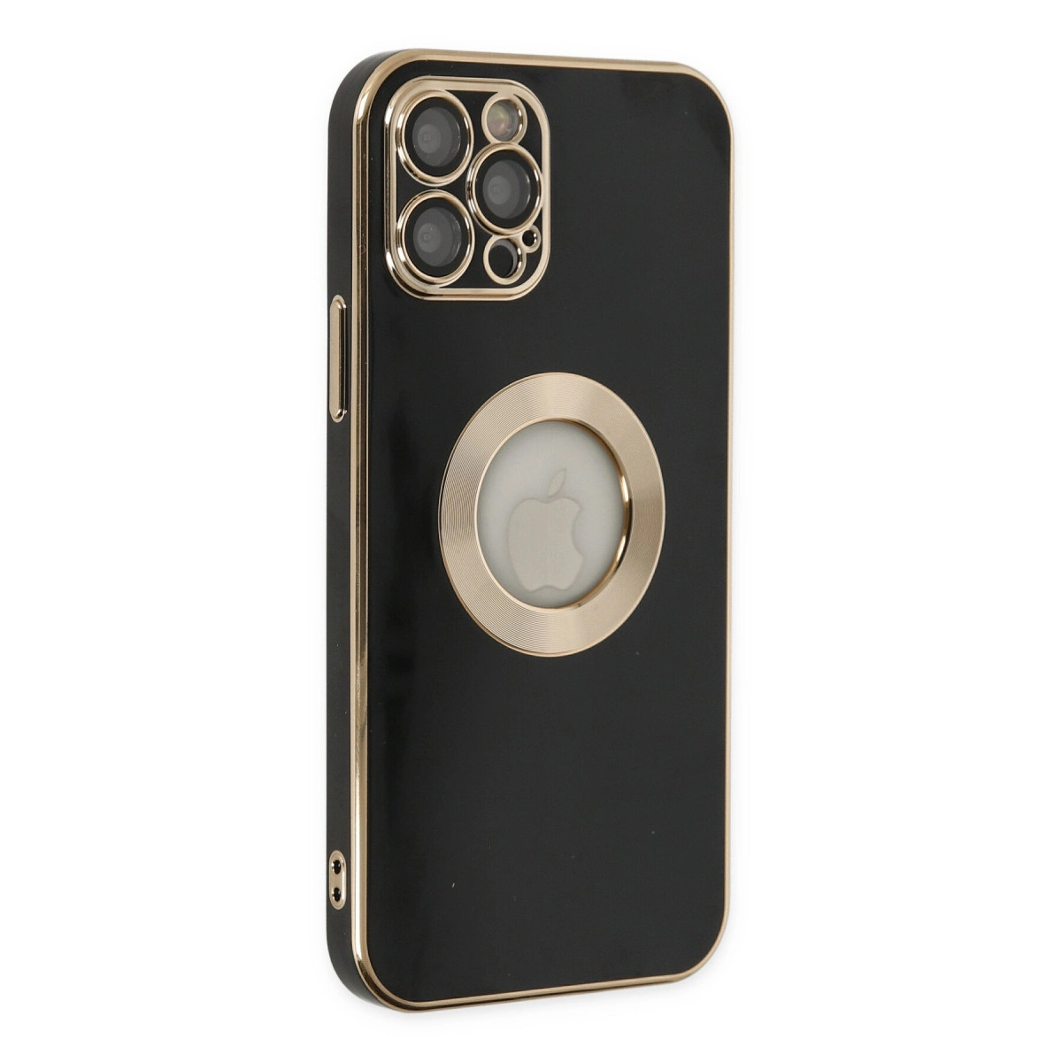İphone 12 Pro Kılıf Store Silikon - Siyah