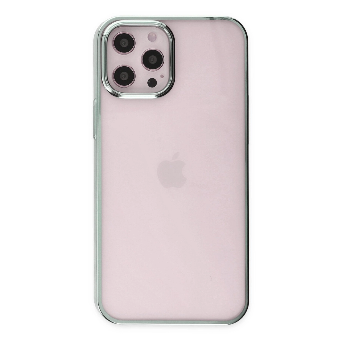İphone 12 Pro Max Kılıf Element Silikon - Yeşil