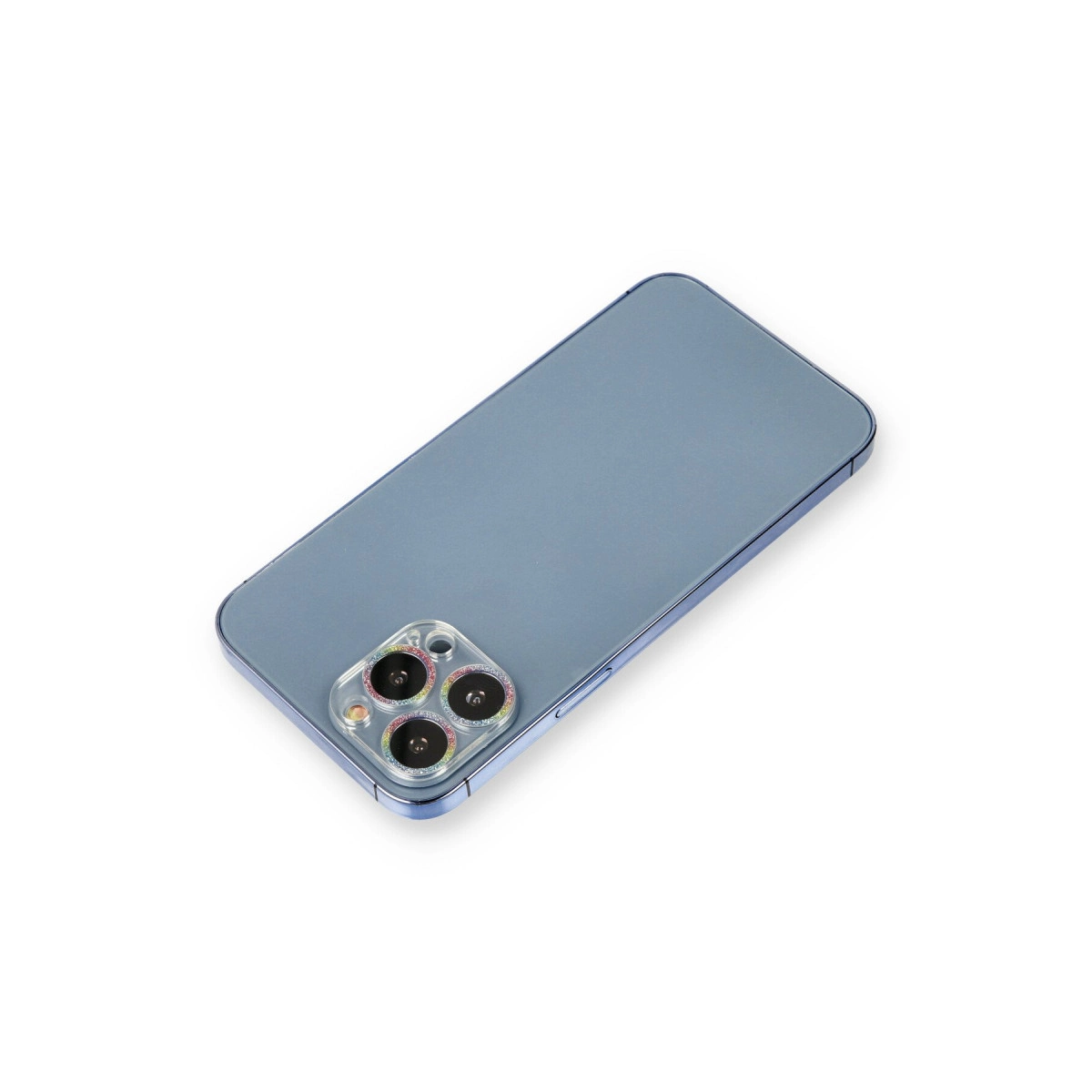 İphone 12 Pro Shine Kamera Lens Koruma Cam - Rainbow