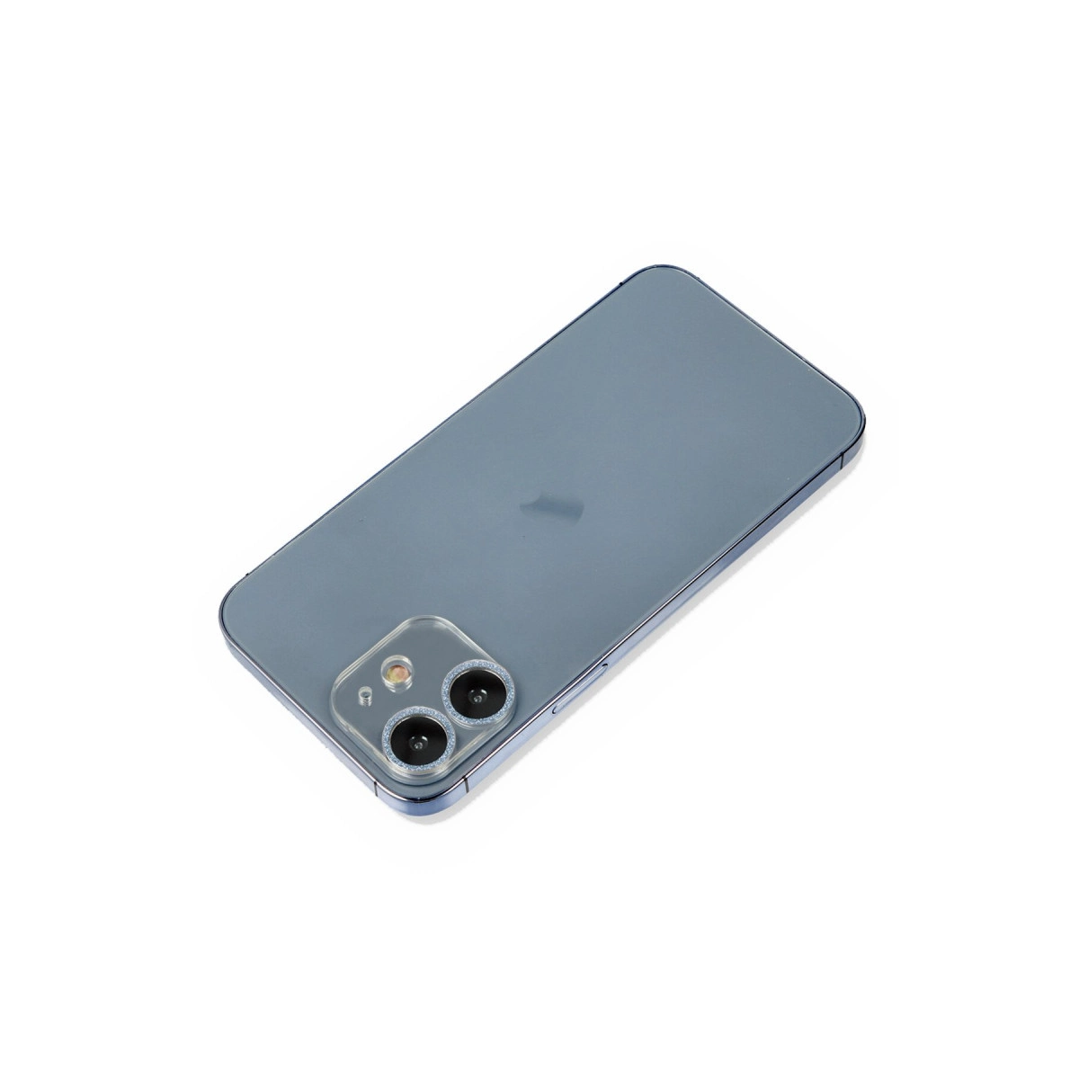 İphone 12 Shine Kamera Lens Koruma Cam - Sierra Blue