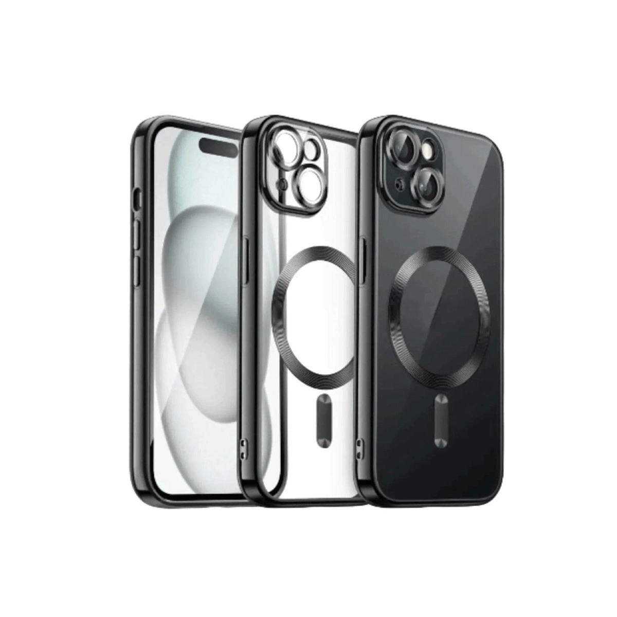 İphone 13 Kılıf Kross Magneticsafe Kapak - Siyah