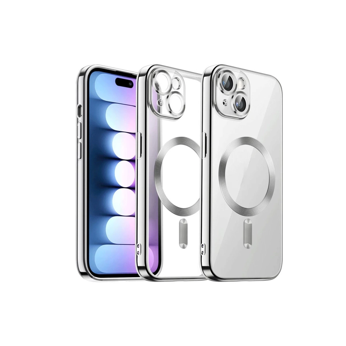 İphone 13 Kılıf Kross Magneticsafe Kapak - Titan Gri