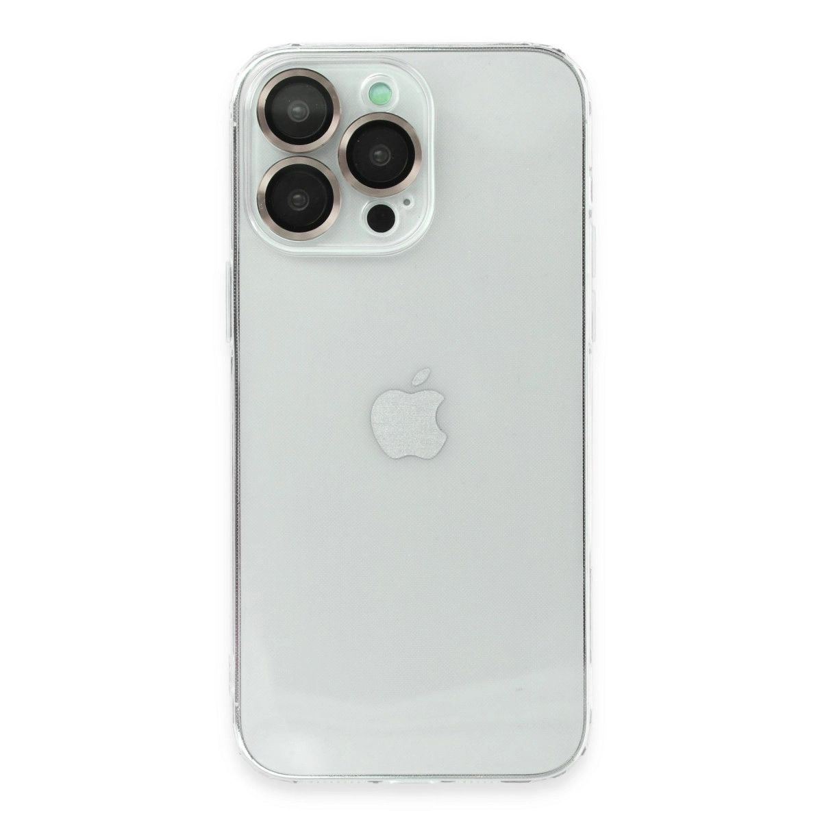 İphone 13 Pro Kılıf Luko Lens Silikon -yeşil