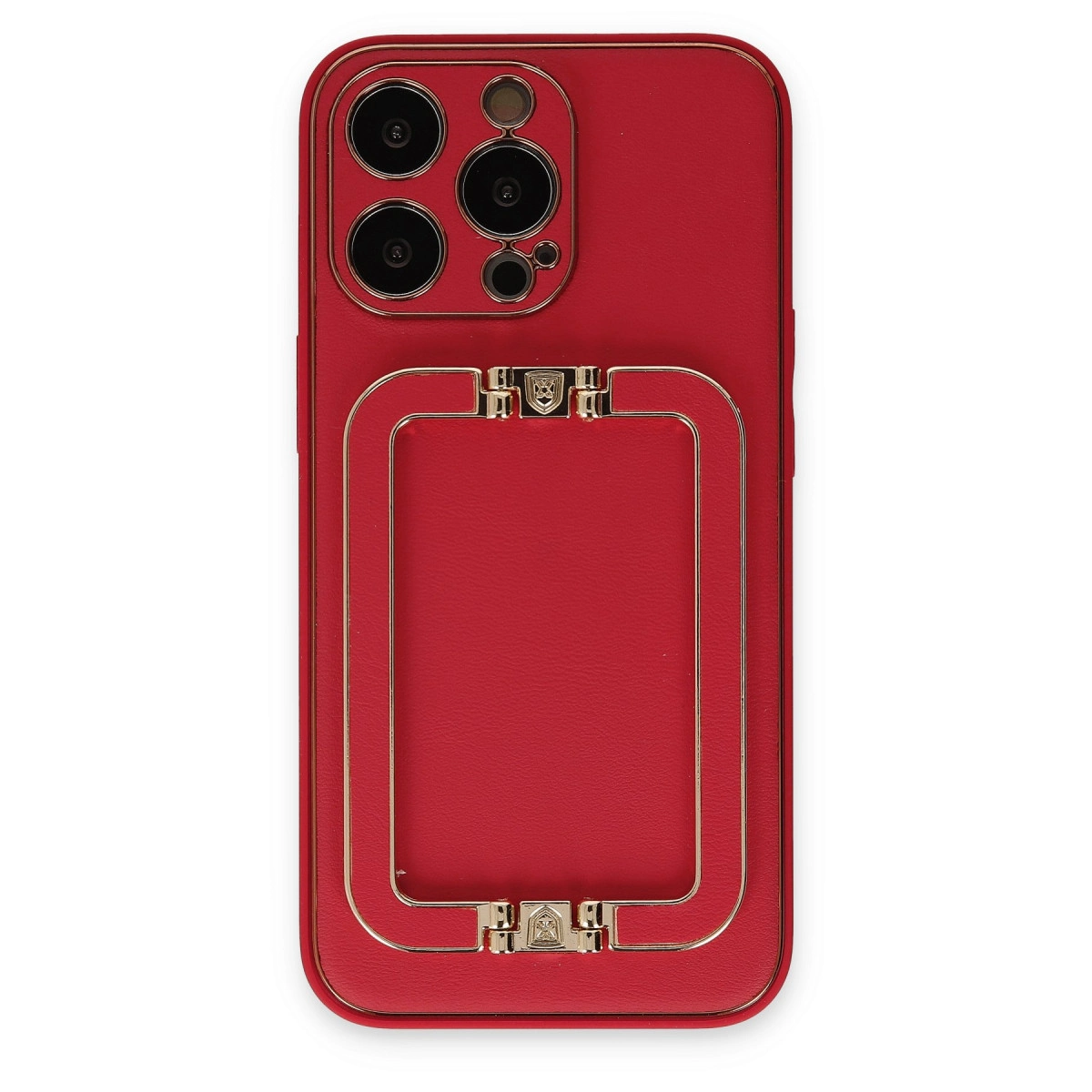 İphone 13 Pro Max Kılıf Coco Elit Kapak - Kırmızı