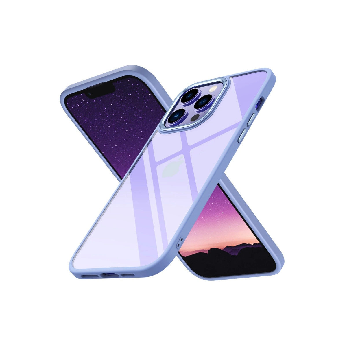İphone 13 Pro Max Kılıf Power Silikon - Lila