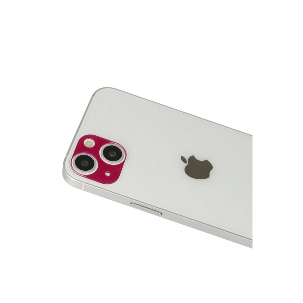 İphone 13 Rainbow Kamera Lens Koruma Cam - Koyu Kırmızı