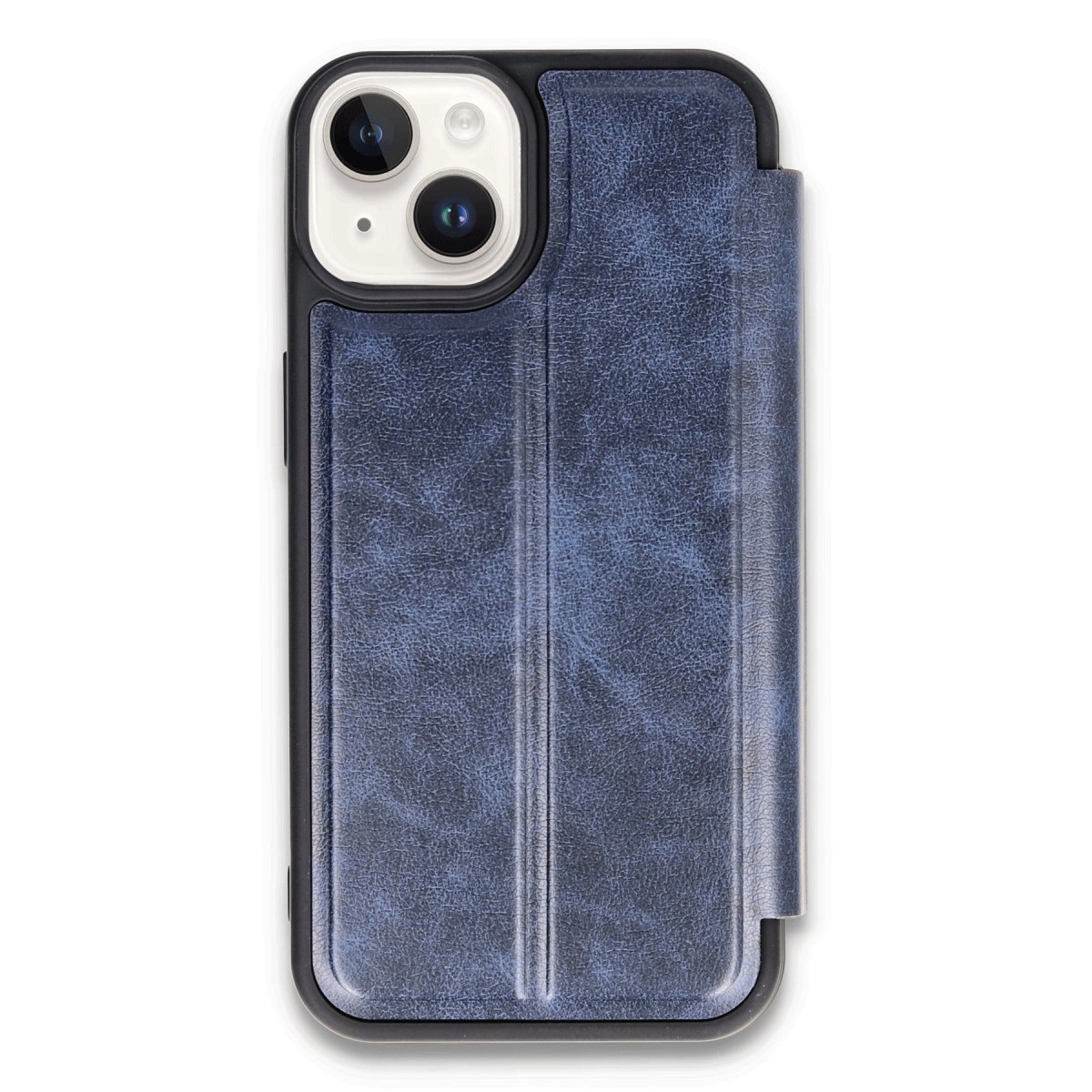 İphone 14 Kılıf Flip Cover - Lacivert