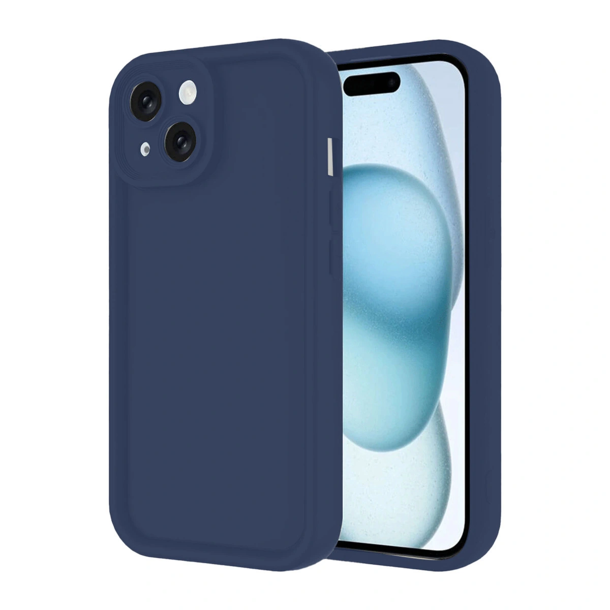 İphone 14 Kılıf Viera Silikon - Lacivert