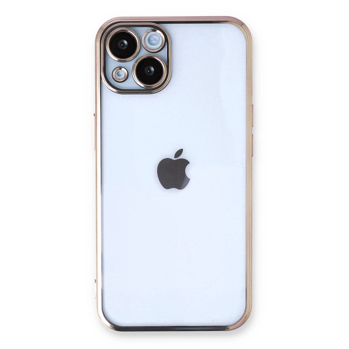 İphone 14 Plus Kılıf Razer Lensli Silikon - Gold