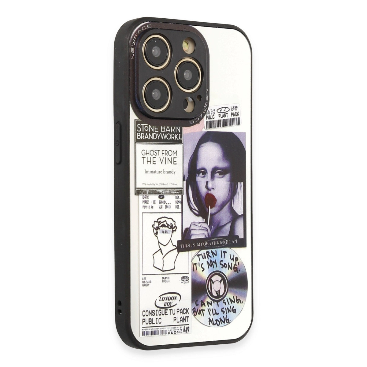 İphone 14 Pro Kılıf Mirror Desenli Kapak - Mirror - 2