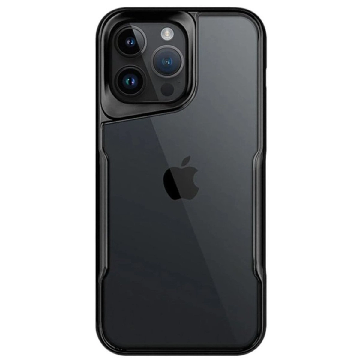 İphone 14 Pro Max Kılıf Boyi Silikon Kapak - Siyah
