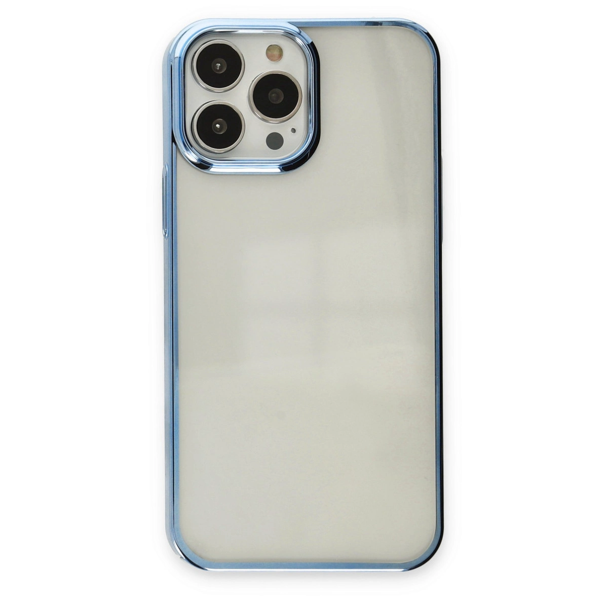 İphone 14 Pro Max Kılıf Element Silikon - Sky Blue