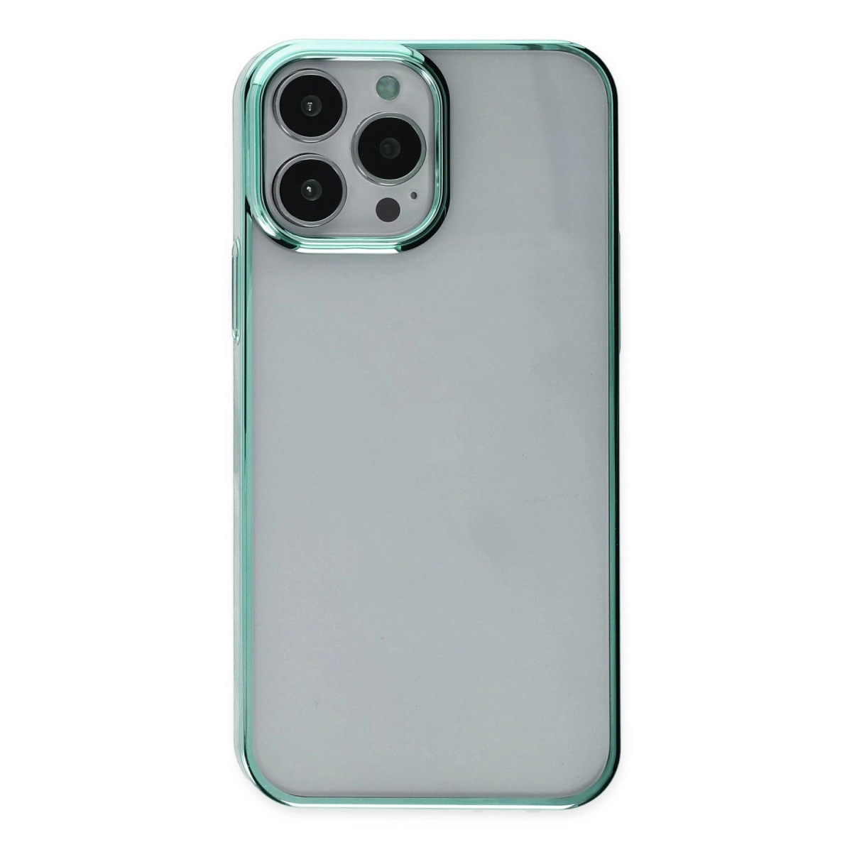 İphone 14 Pro Max Kılıf Element Silikon - Yeşil