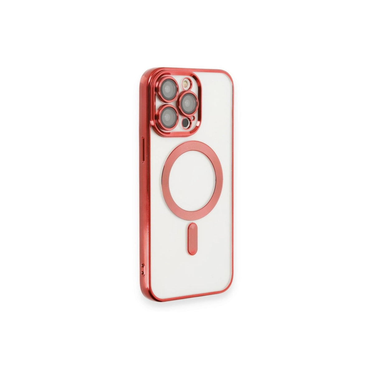 İphone 14 Pro Max Kılıf Kross Magneticsafe Kapak - Kırmızı